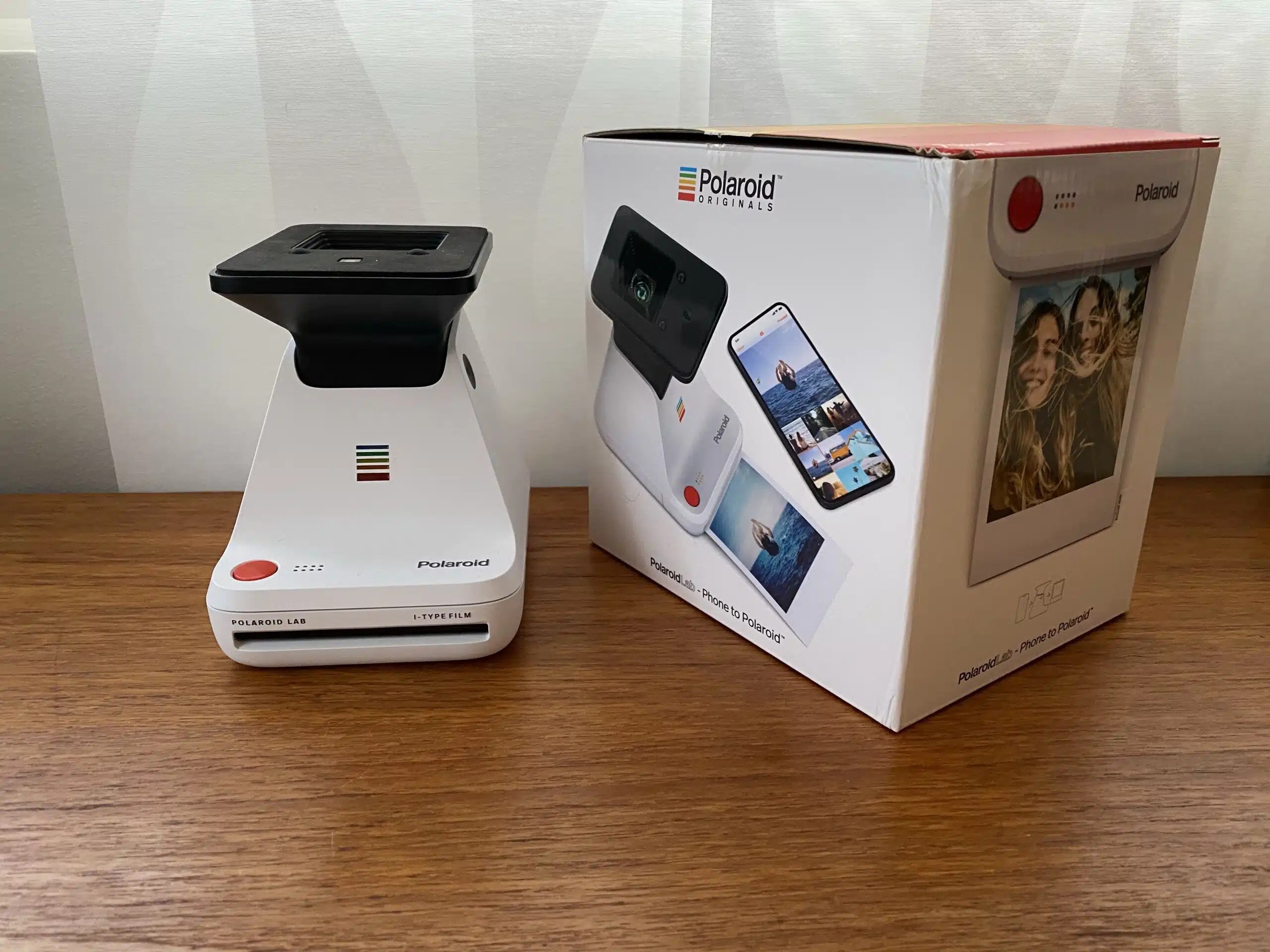 the polaroid lab printer