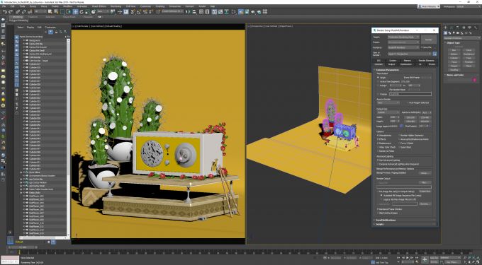 Artstation Redshift For Blender Test - Premium Sunset Image Gallery - Full HD
