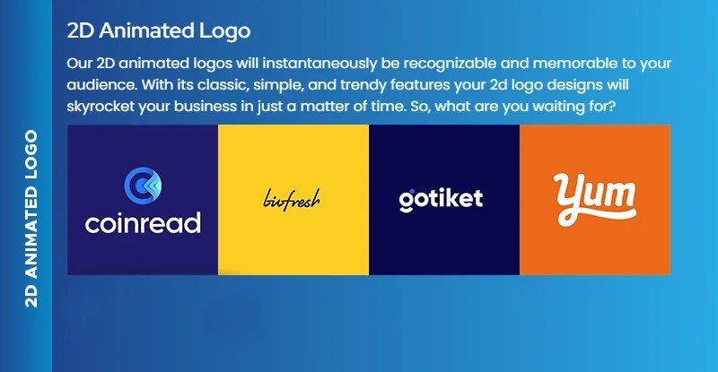 2D Animated Logo