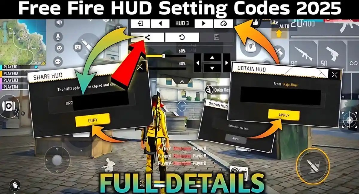 Free Fire HUD Code 2025