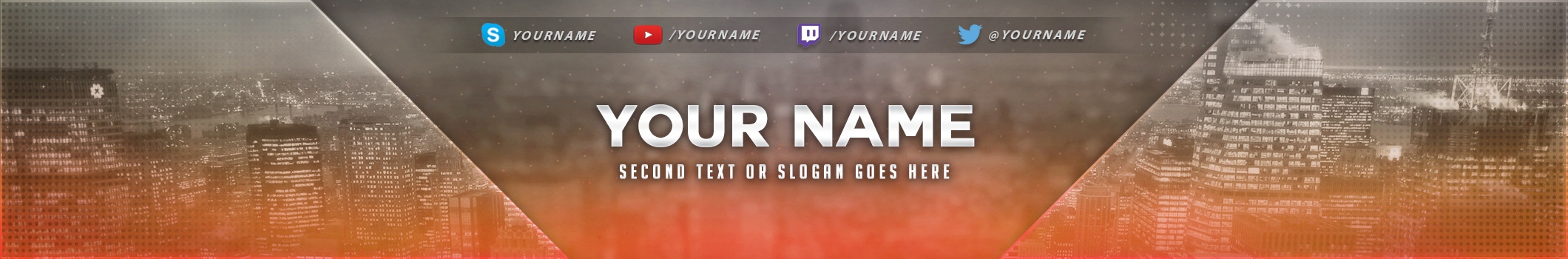 Youtube Banner Template Aesthetic Design Youtube Channel Art
