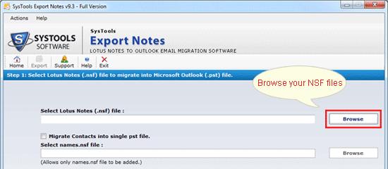 How To Export Lotus Notes Email To Outlook