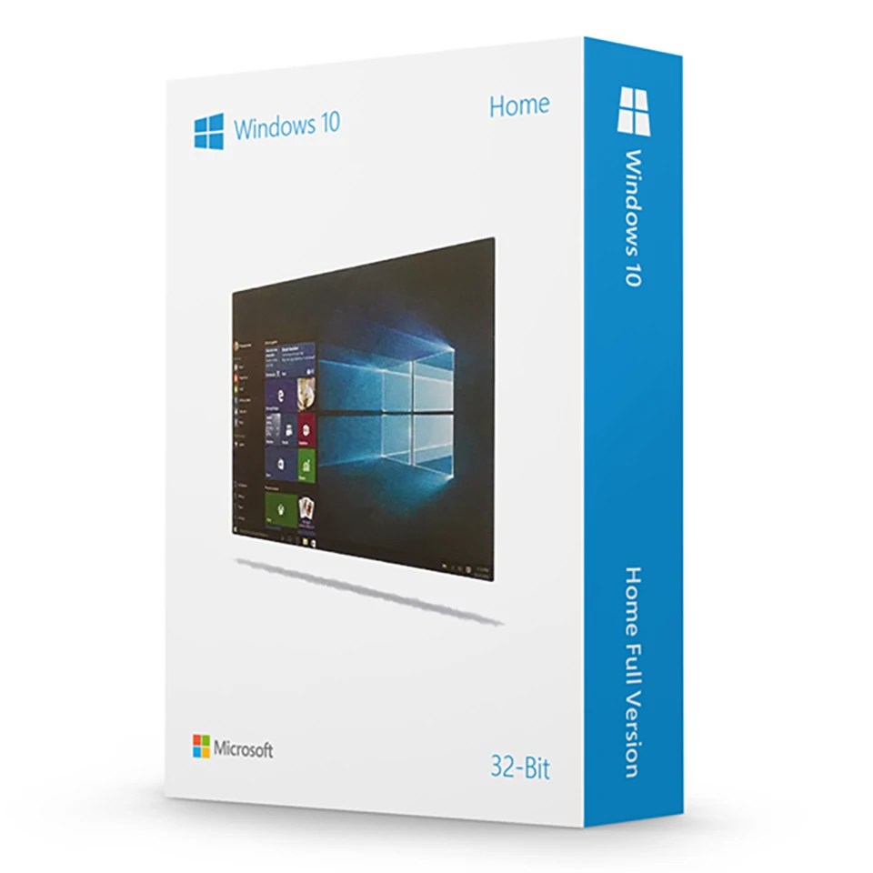 Microsoft Windows 10 Home 32, 64-bit