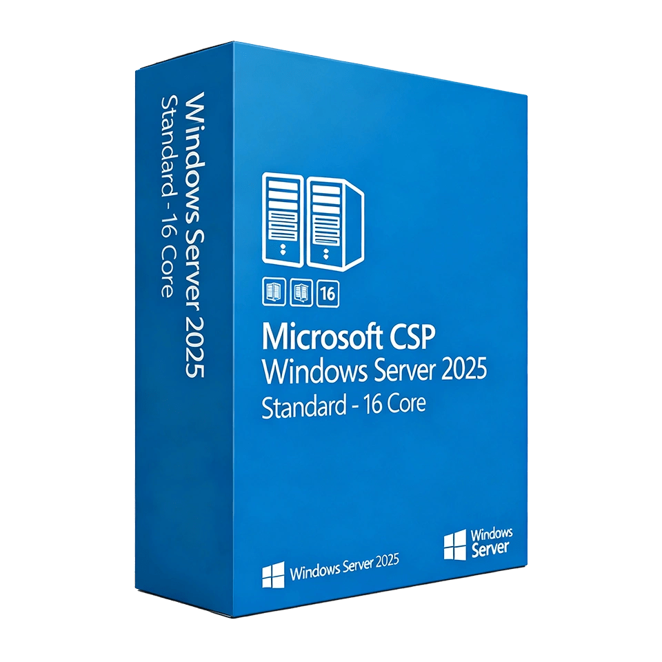 Microsoft CSP Windows Server 2025 Standard - 16 Core