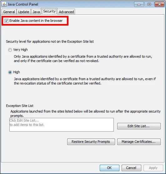 You may refer to the link to disable java on internet explorer 10: How To Enable And Disable Java In Internet Explorer Thkb