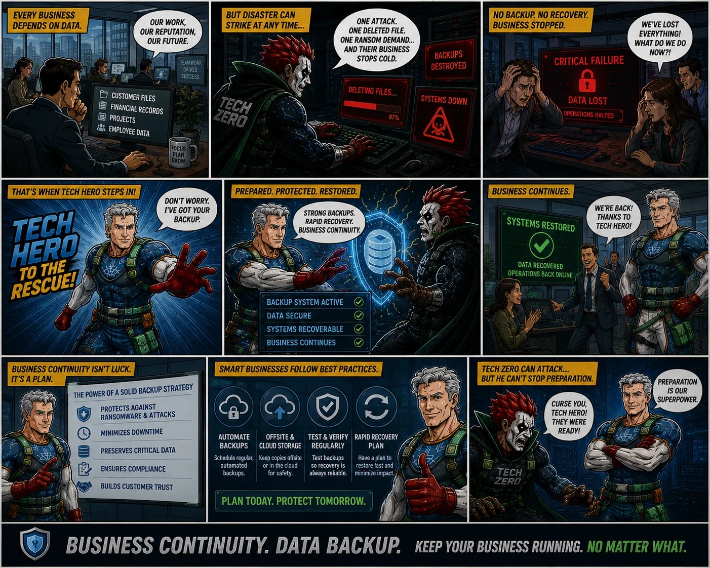 Business Continuity from Tech Hero