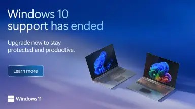 Windows 10 support has ended!