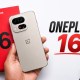 OnePlus 16 smartphone render shown in hand alongside retail box, highlighting the redesigned camera module and premium flagship design.