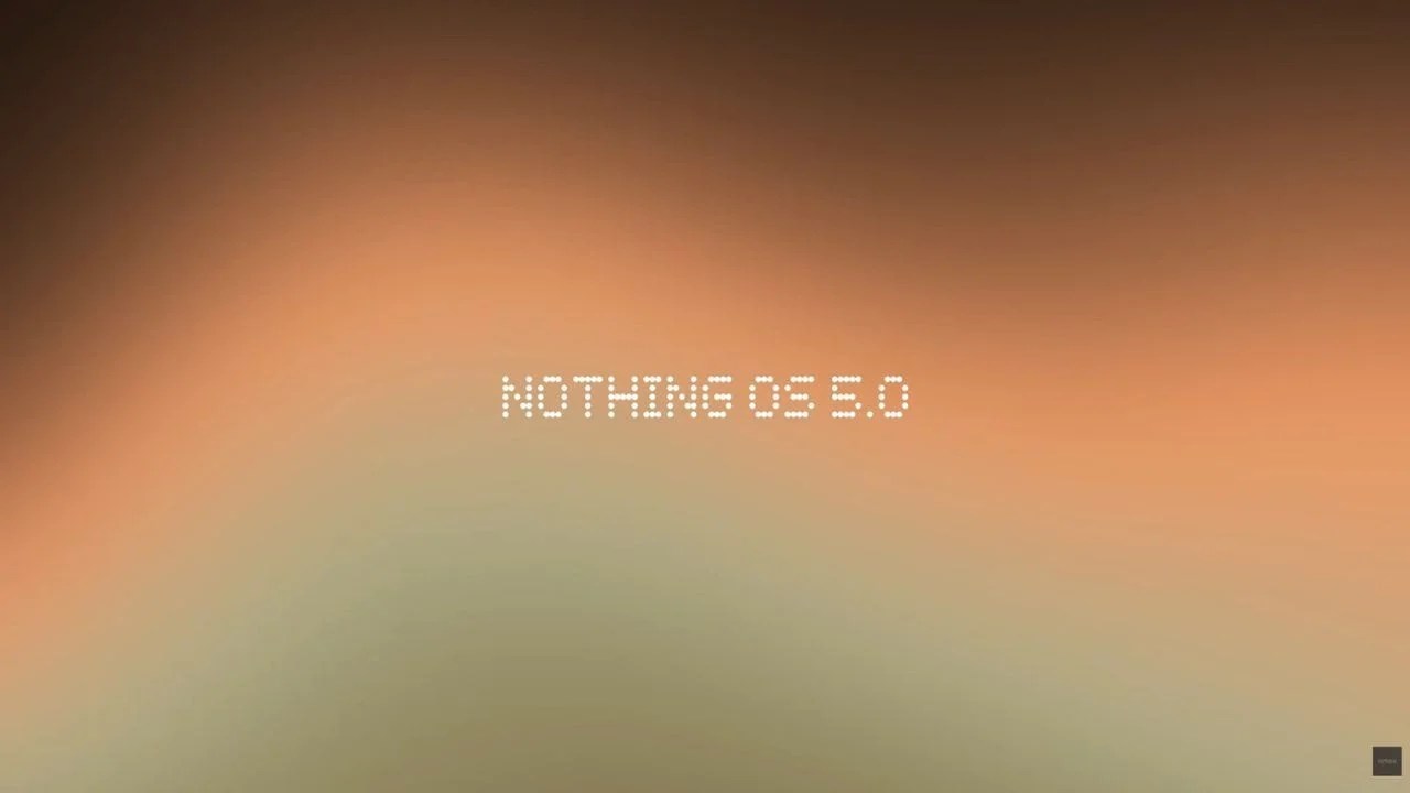 Nothing OS 5.0 Update