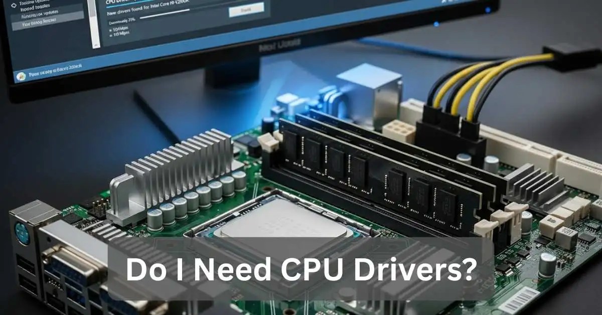 Do You Need CPU Drivers Intel AMD Windows Guide 2026 Do I Need Cpu