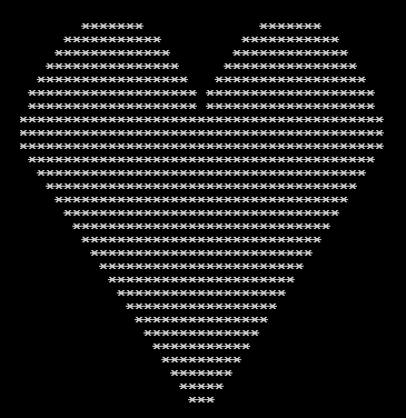 Heart star pattern