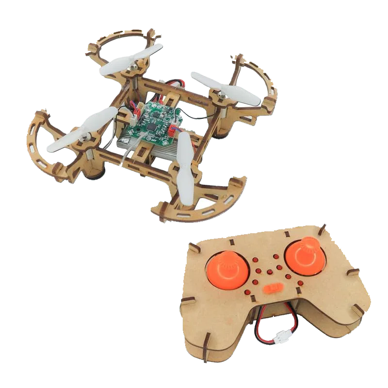 6-Axis Gyro Quadcopter RC DIY Drone Kit Easy to Make Toy