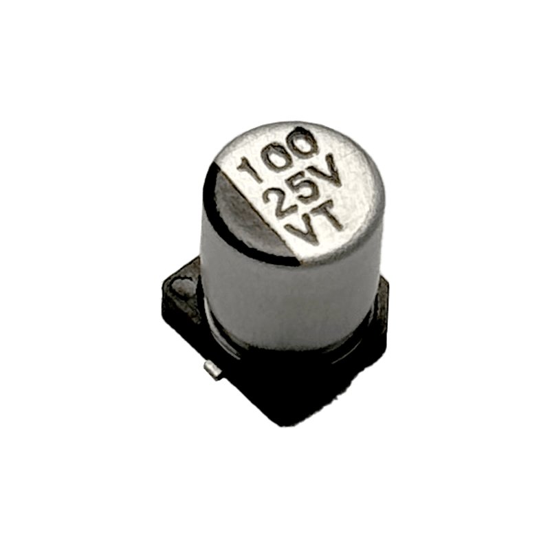 100µF 25V SMD Aluminum Electrolytic Capacitor