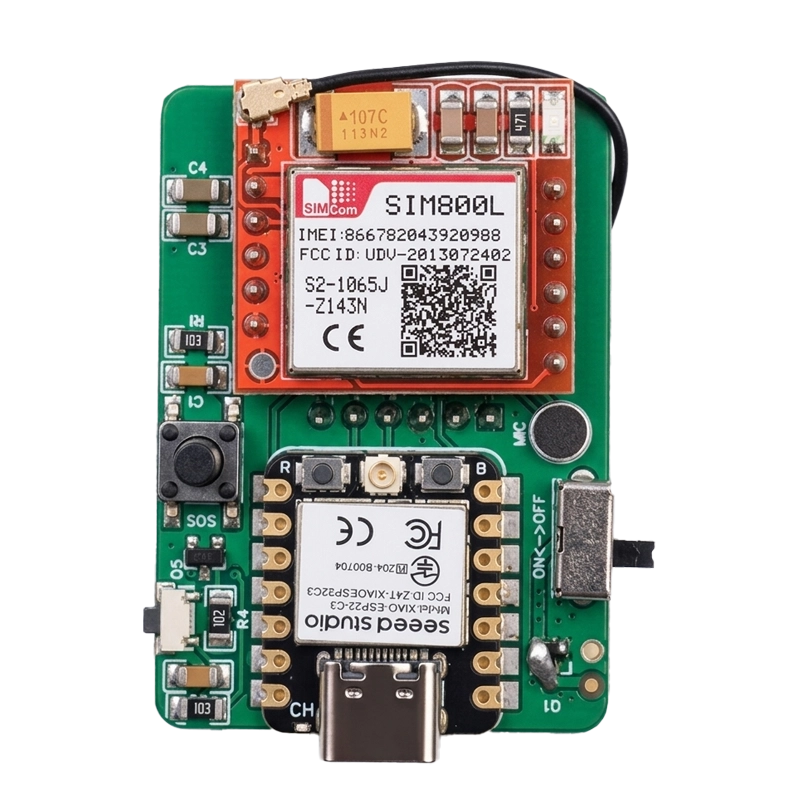Real Time GPS Tracker with SOS button