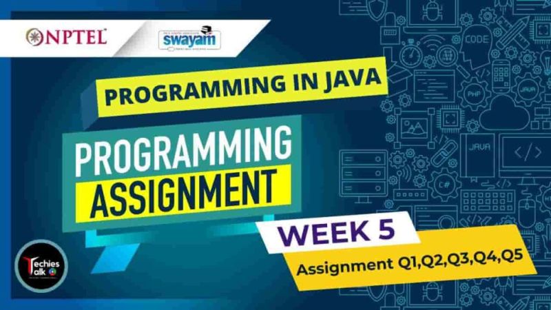 Nptel Programming In Java Week 5 Assignment Solution With Explanation - Nature Background Collection - High Resolution Quality