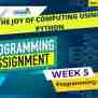 NPTEL The Joy Of Computing Using Python Week 5 Assignment - Techies Talk