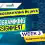 NPTEL Programming In Java Week3 Assignment Solution July 2023 - Techies Talk