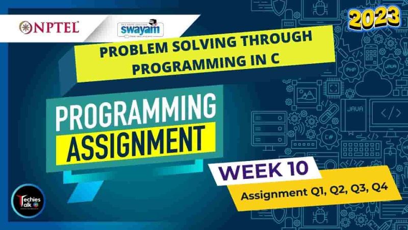 Problem Solving Through Programming In C Week10 Assignment July 2023 Techies Talk - Ocean Wallpaper Collection - Ultra HD Quality