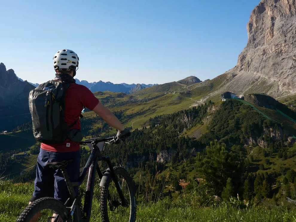 Impetro Gear modular backpack with hiking version attached biking