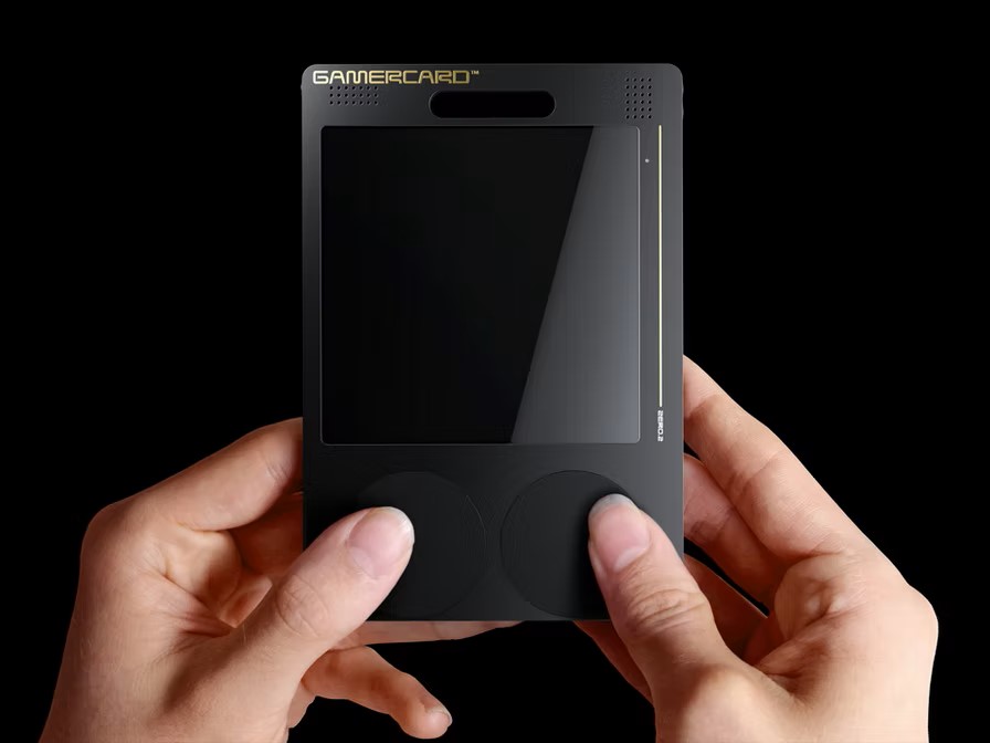 GameCard grab and go retro handheld console with Raspberry Pi