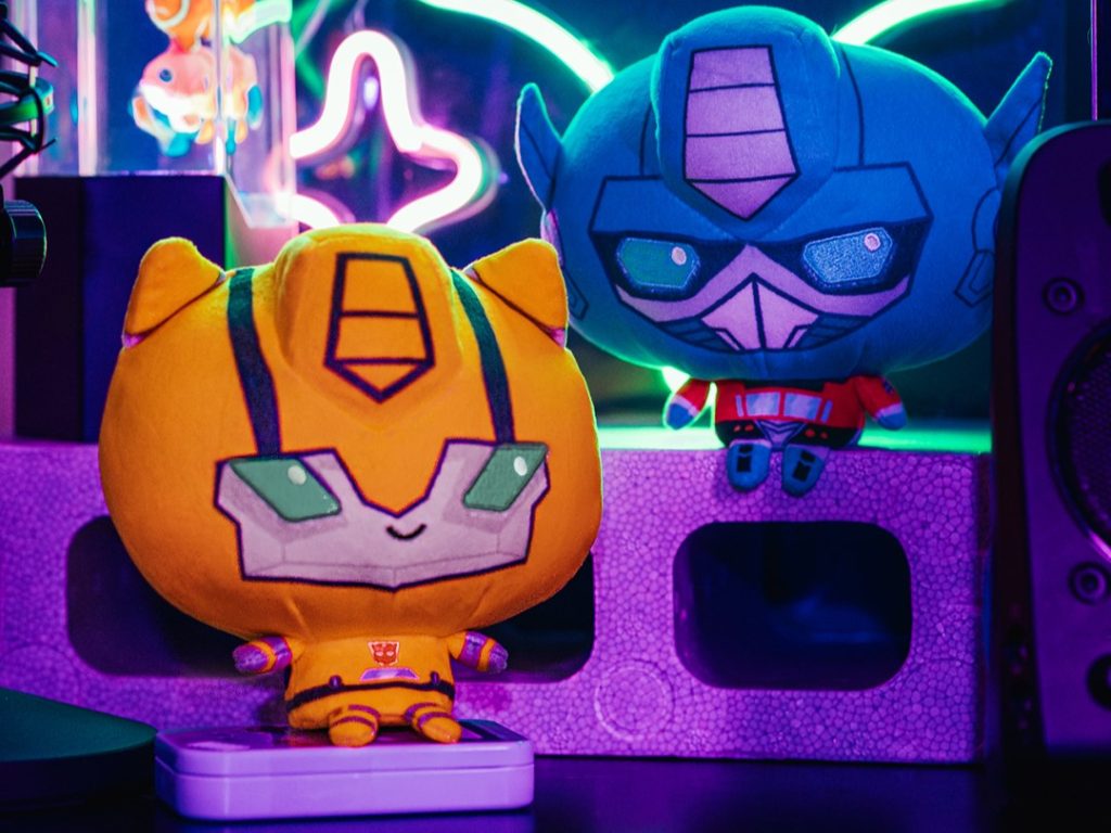 TeeTurtle plushies Cloudheads Transformers theme