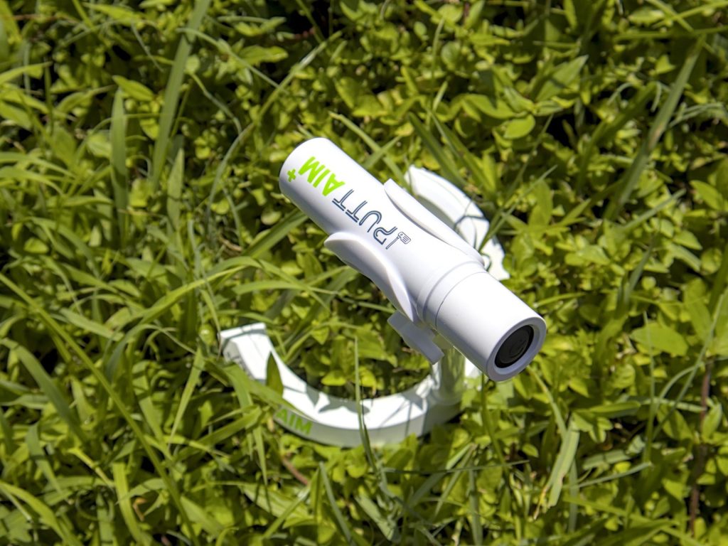 PuttAIM+ in the grass -- Techigar
