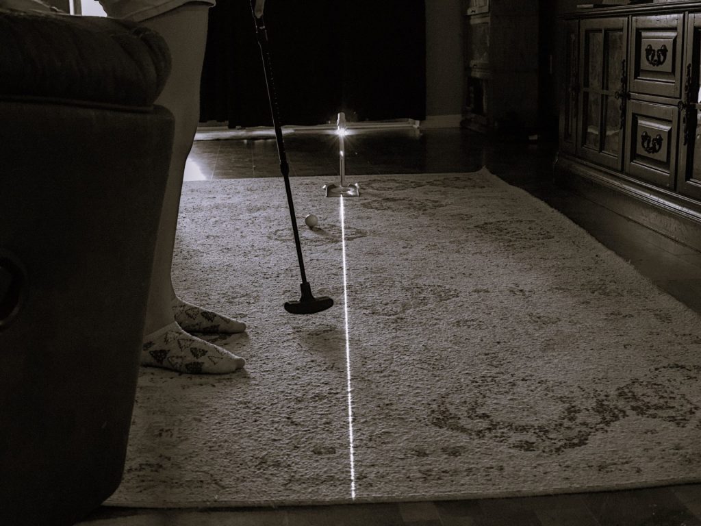 PuttAIM+ with niece golfing and having fun -- Techigar