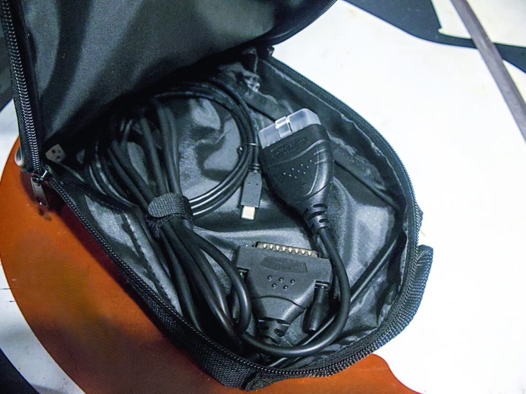 Cables inside Innova carrying case from tool -- Techigar