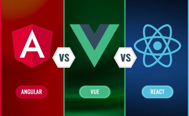 Vue Vs React Vs Angular - A Comparison Between Frameworks