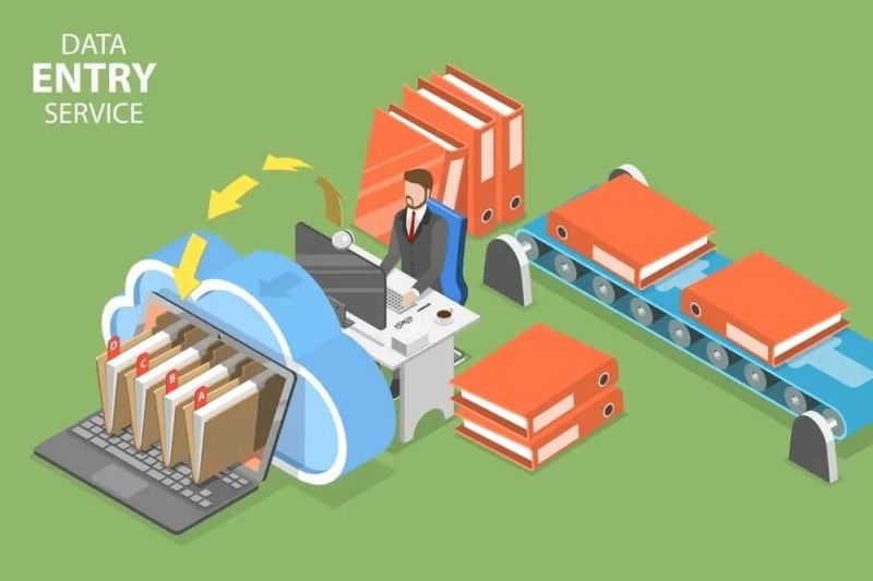 Best Data Entry Software Automation Tools - High Quality Full HD Minimal Illustrations | Free Download