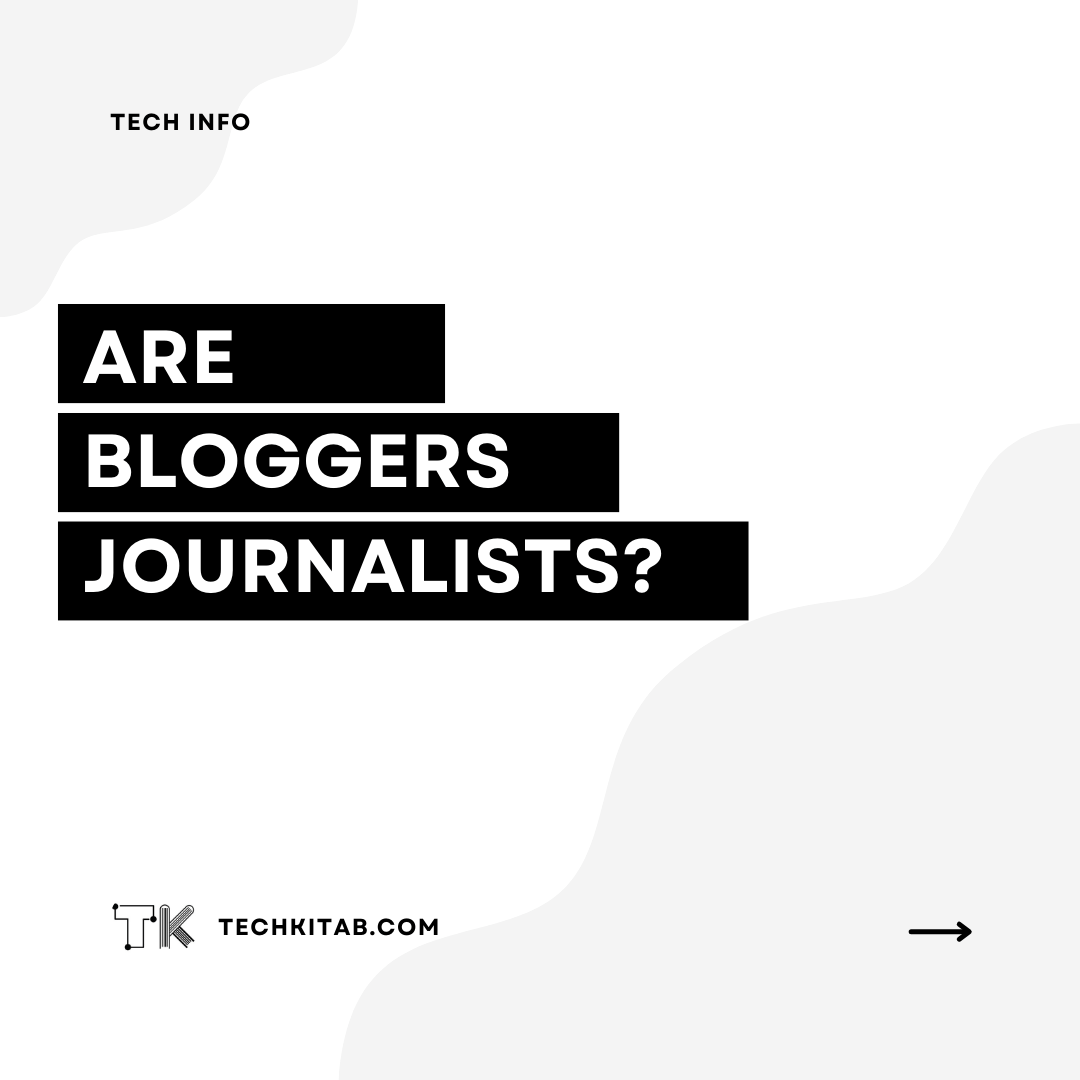 are bloggers and journalists same?