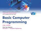 Basic Computer Programming Techknowledge Publications
