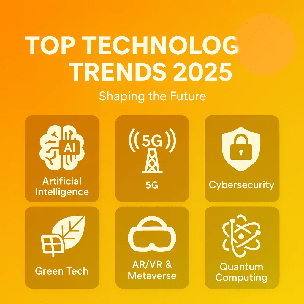 Top Technology Trends Shaping The Future In 2025 Tech Lambda Training