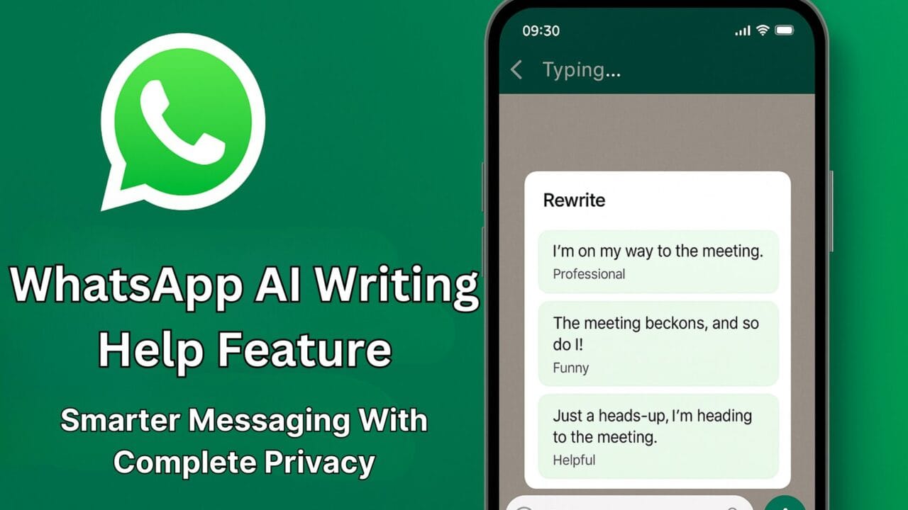 whatsapp ai writing help