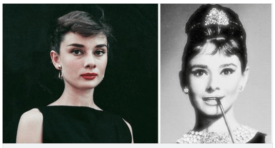 Emma Ferrer, Audrey Hepburn's granddaughter, has a similar appearance to her late grandmother.