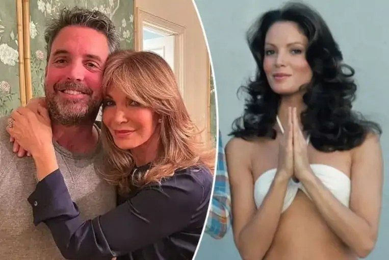 Former "Charlie's Angel" Jaclyn Smith, 78, looks younger than her son, 41, in a recent photo.