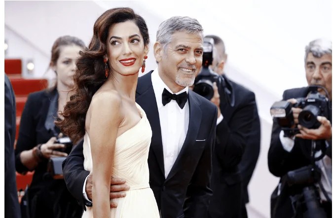 George Clooney's retort to Amal Clooney's criticism that she has skinny legs and has been called "ugly" is perfect.