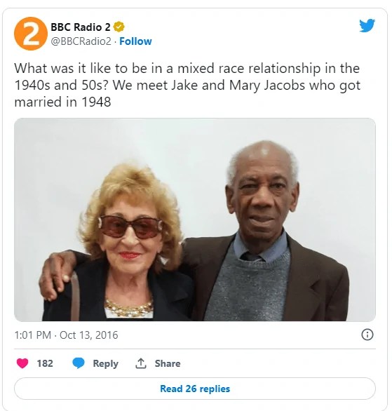 70 years ago, she was expelled for weding a black man; look at them now.