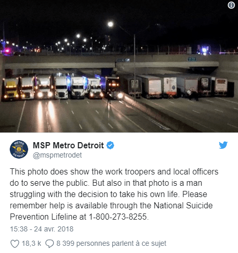 13 trucks are blocking the road for no apparent reason, but when the real reason is revealed, everyone weeps.
