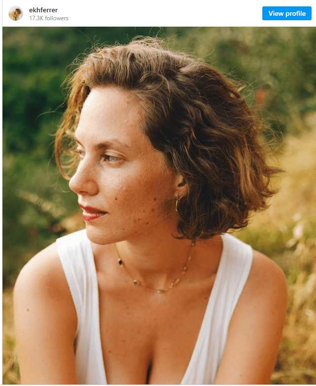 Emma Ferrer, Audrey Hepburn's granddaughter, has a similar appearance to her late grandmother.