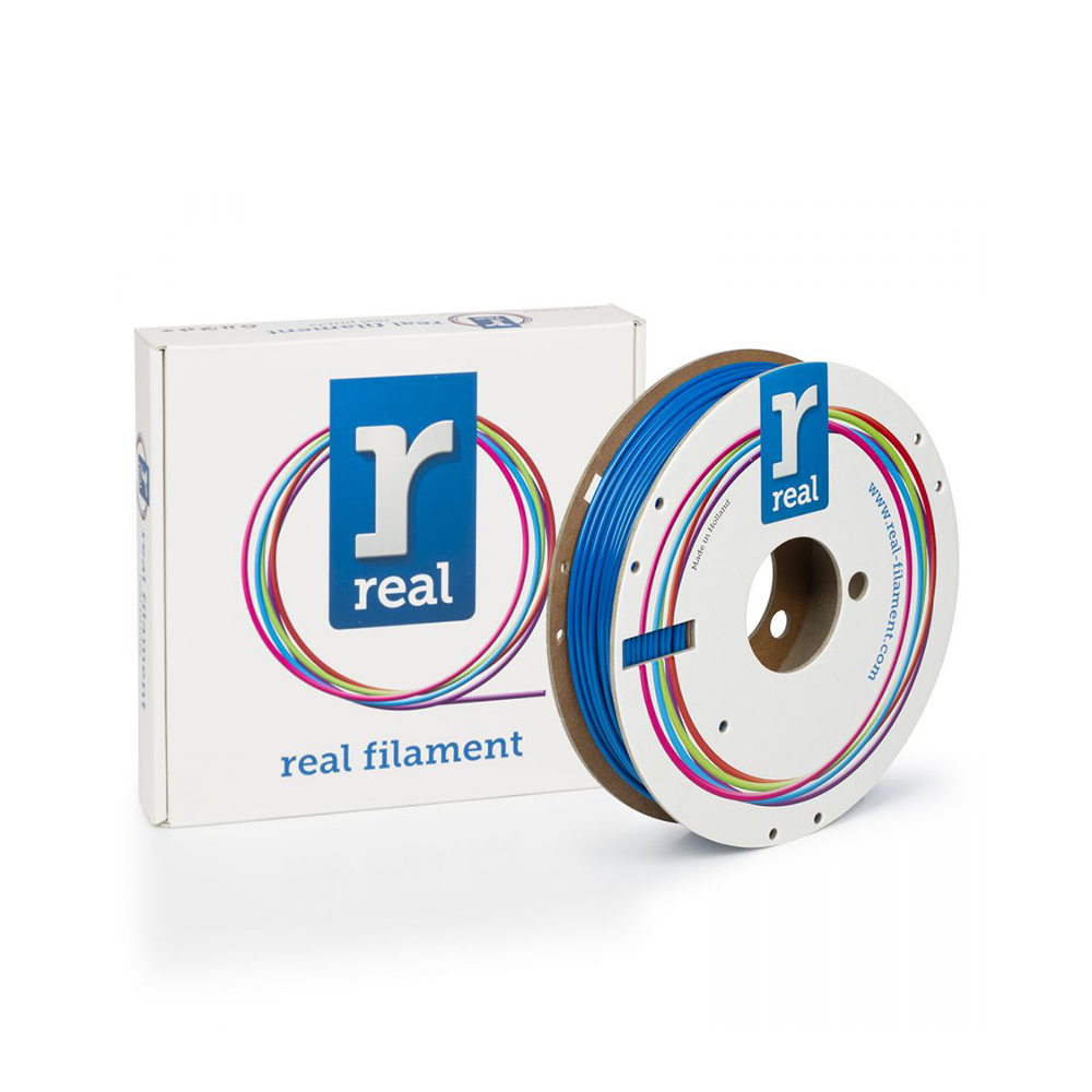 REAL PETG 3D Printer Filament -Blue- spool of 0.5Kg - 2.85mm (REALPETGSBLUE500MM300)