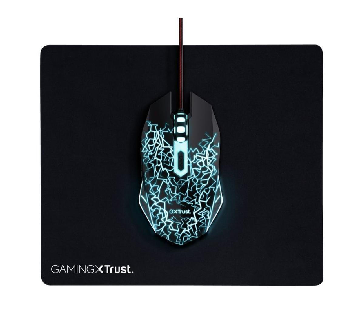 Trust Gaming Mouse & Mouse Pad (24752) (TRS24752)