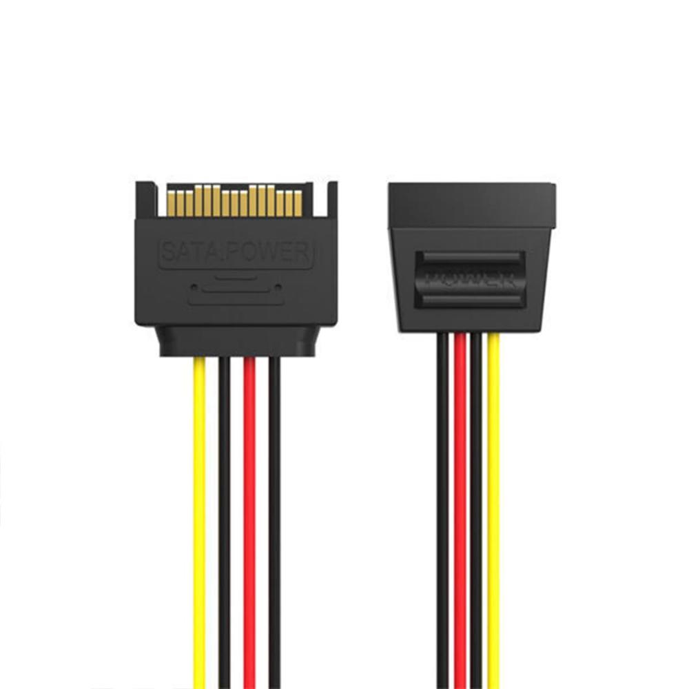 VENTION SATA 15-Pin Power Extension Cable 0.3M Black (KDABY) (VENKDABY)
