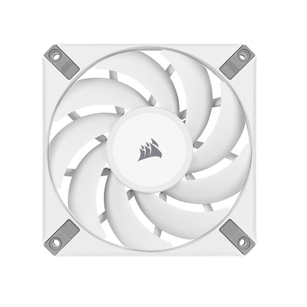Corsair AF ELITE Series AF120 ELITE WHITE 120mm Fluid Dynamic Fan with AirGuide Single Pack (CO-9050142-WW) (CORCO-9050142-WW)