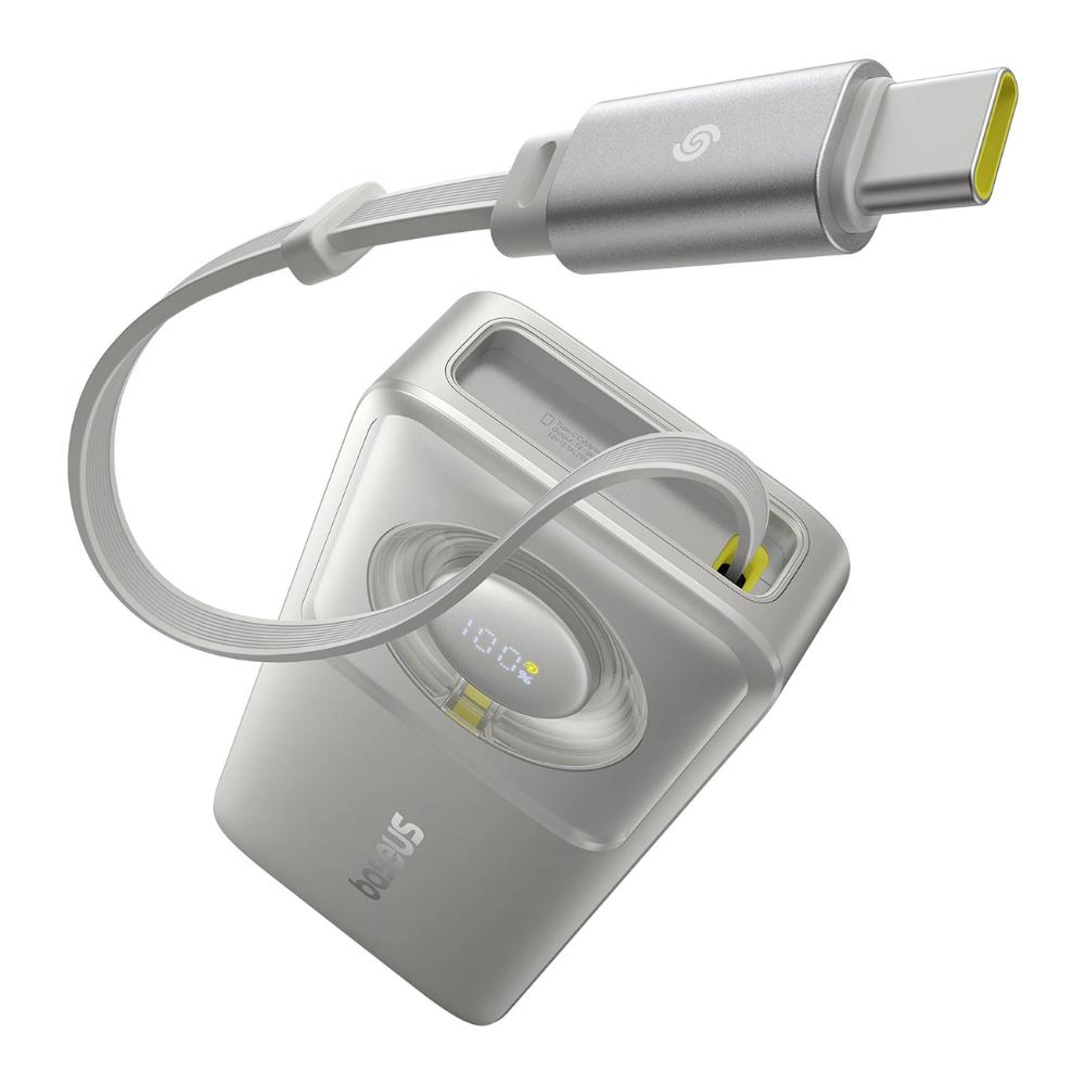 Baseus Powerbank OS Free2Pull 10000mAh 30W +cable grey (P10073701843-00) (BASP10073701843-00)