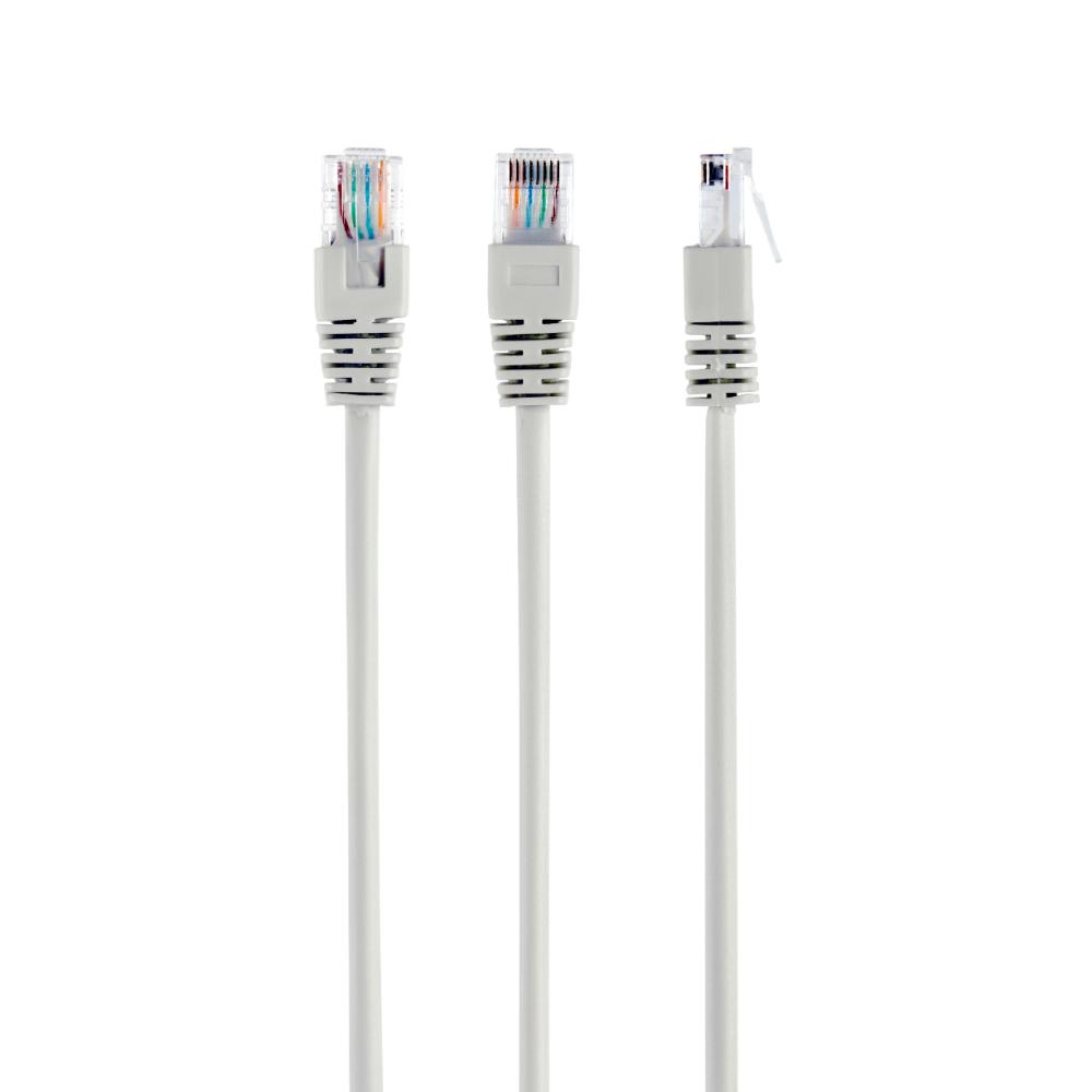 Cablexpert U/UTP Cat.5e Καλώδιο Δικτύου Ethernet 3m Γκρι (PP12-3M) (GEMPP12-3M)