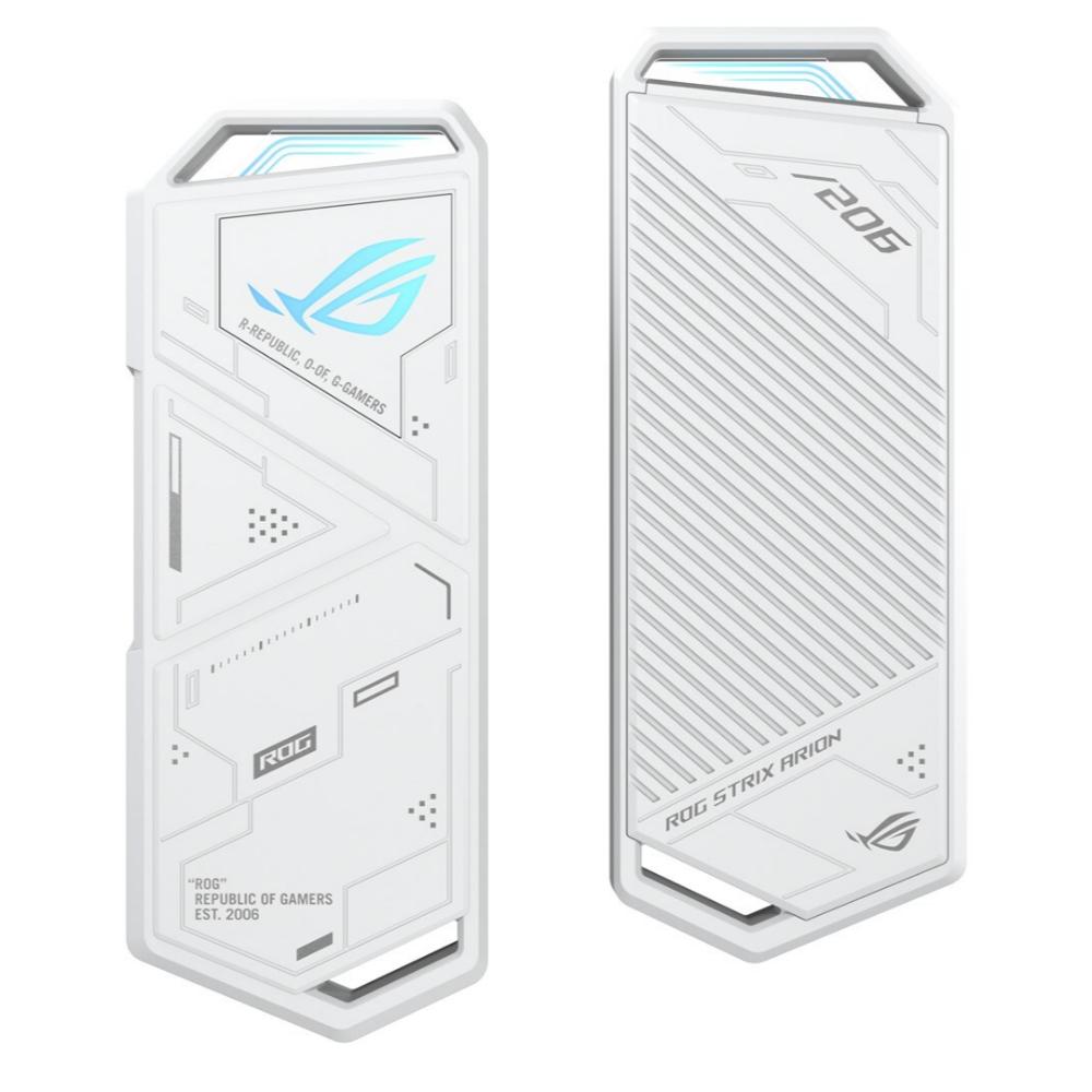 ASUS ROG Strix Arion White Edition SSD enclosure M.2 (90DD02H1-B09000) (ASU90DD02H1-B09000)