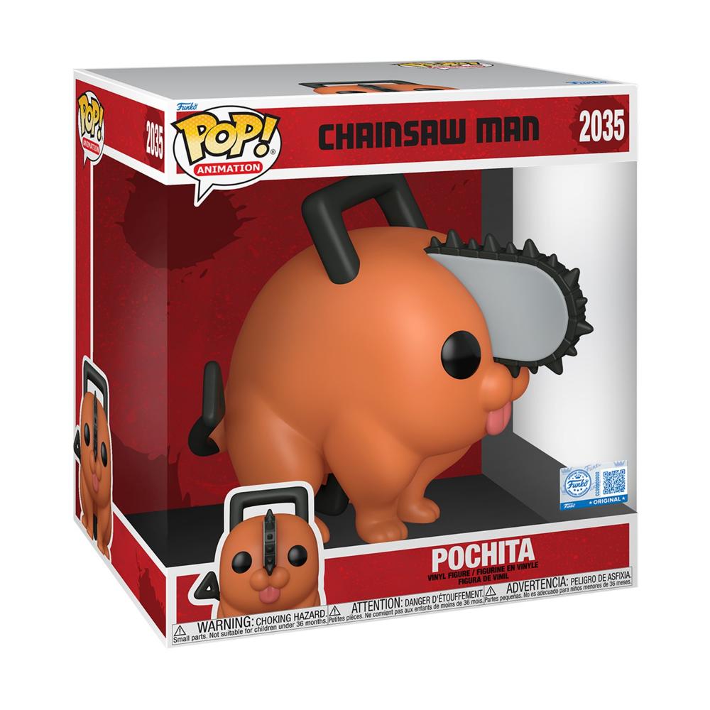 Funko Pop! Animation: Chainsaw Man - Pochita #2035 Supersized (FNK83979)