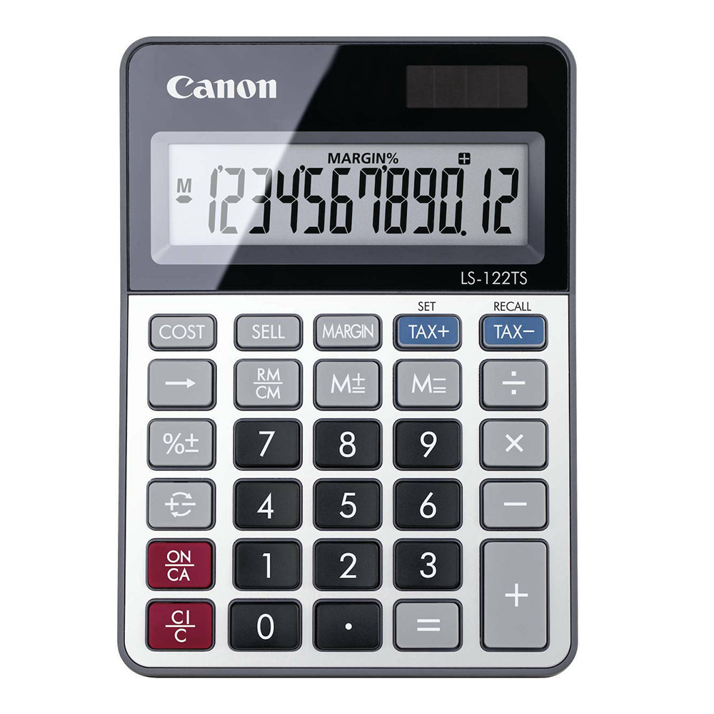 CANON LS-122TSDBL CALCULATOR 12-DIGIT (2470C002)  (CANLS122TSDBL)