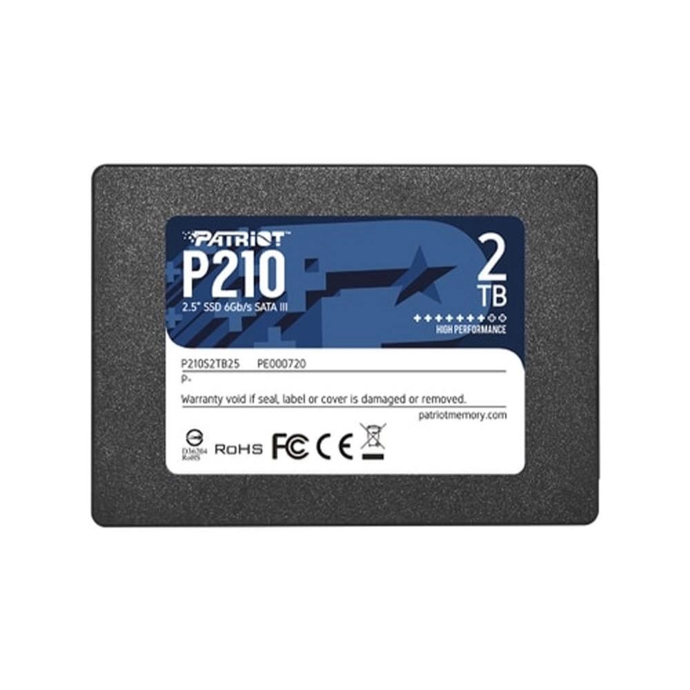 Patriot P210 2 TB Black SATA 6 Gb/s 25" (P210S2TB25) (PATRP210S2TB25)